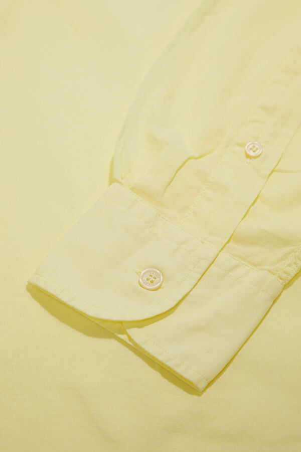 Yellow Men's Shirt 6