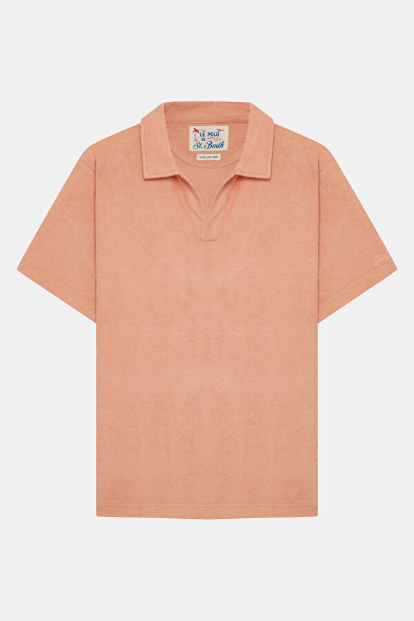 Relax Fit Orange Polo Shirt Men's T-Shirt
