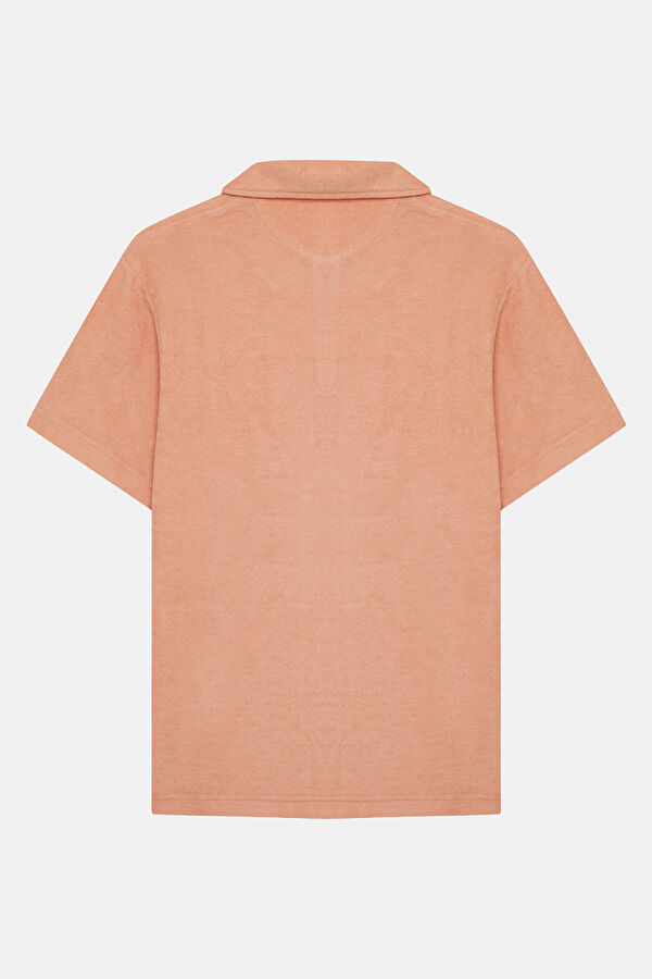 Relax Fit Orange Polo Shirt Men's T-Shirt 2
