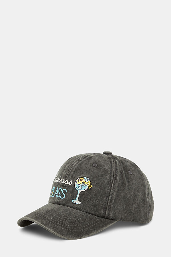 Davis Denim Business Glass Erkek Siyah Şapka