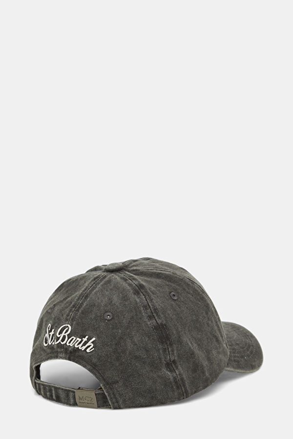 Davis Denim Business Glass Erkek Siyah Şapka 2