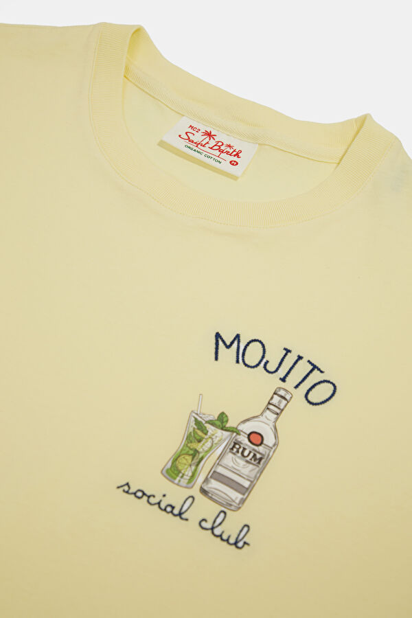 Portofino Social Mojito Erkek Sari T-Shirt 3