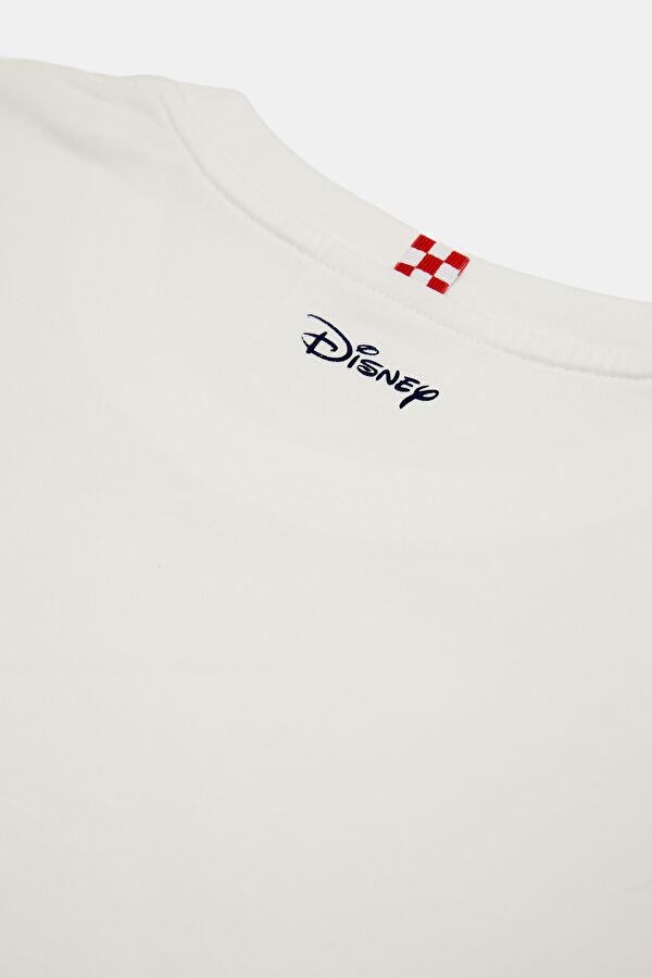 Portofino Mickey Survivor Erkek Beyaz T-Shirt 6