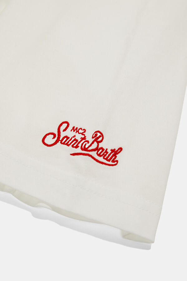 Portland Plage De Sb Men's White T-Shirt 5