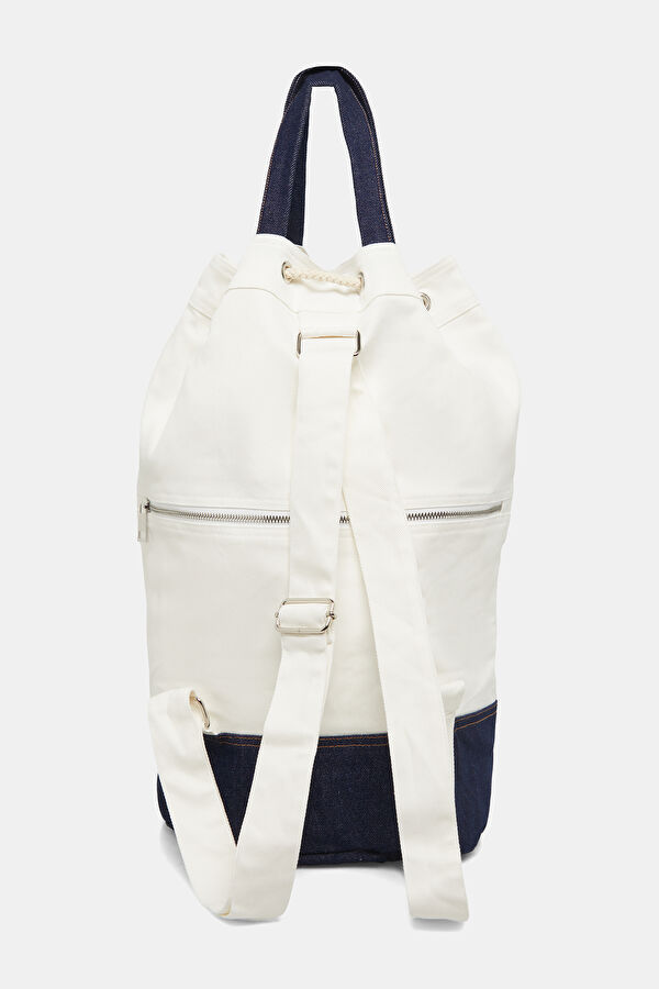 Beach Backpack Erkek Krem Çanta 3