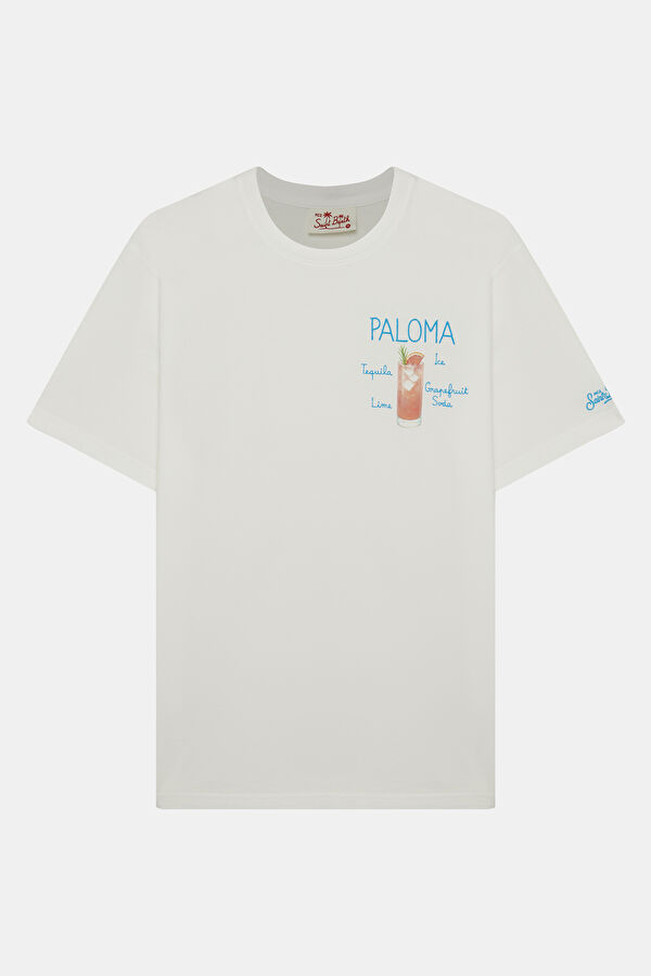 Portofino Paloma Recipe Men's White T-Shirt