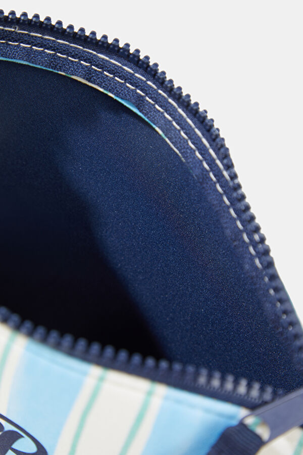 Aline Striped Men's Light Blue Bag 5