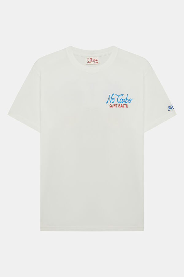 Portland No Carbo Men's White T-Shirt 2