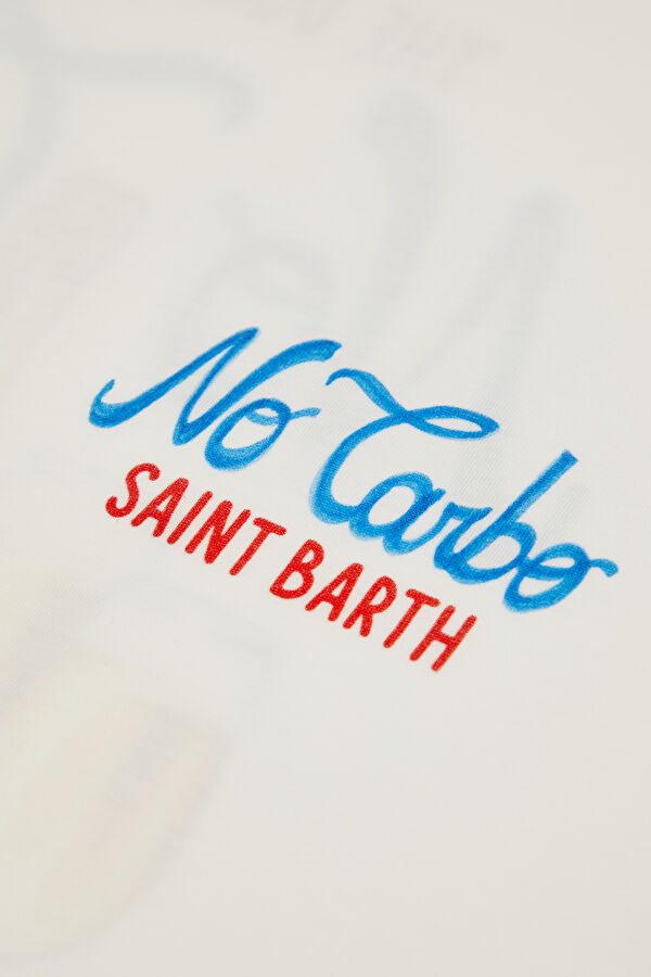 Portland No Carbo Men's White T-Shirt 4