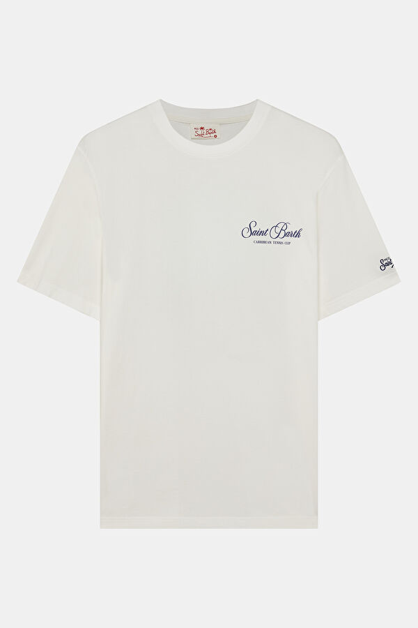 Portland Gustavia Cup Erkek Beyaz T-Shirt 2