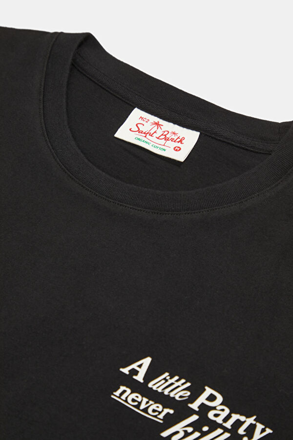 Portland Party Killed Nobody Men's Black T-Shirt 3