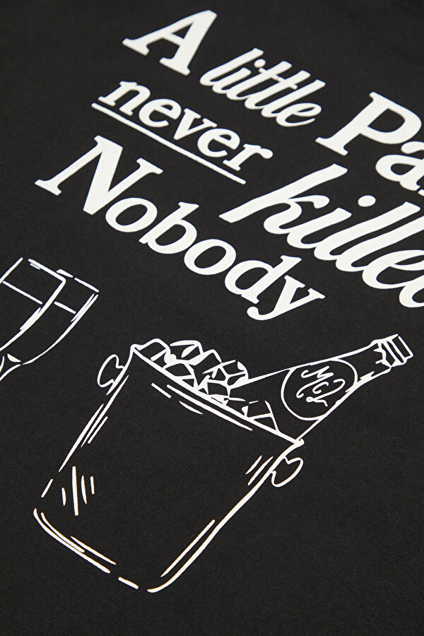 Portland Party Killed Nobody Men's Black T-Shirt 6