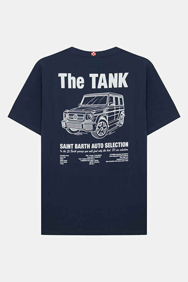Portland Tank Garage Erkek Lacivert T-Shirt