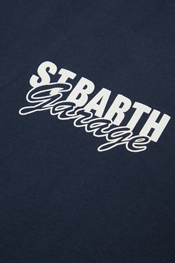 Portland Tank Garage Erkek Lacivert T-Shirt 4