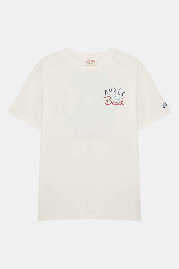 Portland Apres Beach Summer Erkek Beyaz T-Shirt