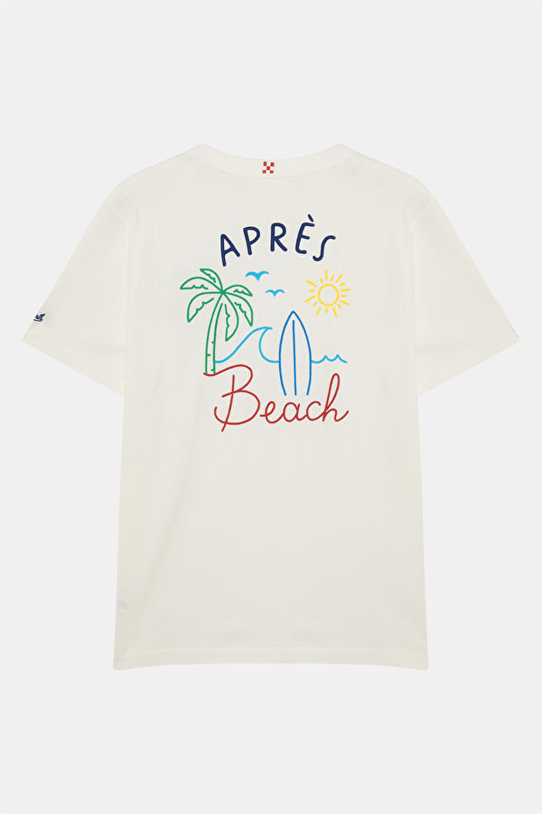 Portland Apres Beach Summer Erkek Beyaz T-Shirt 2