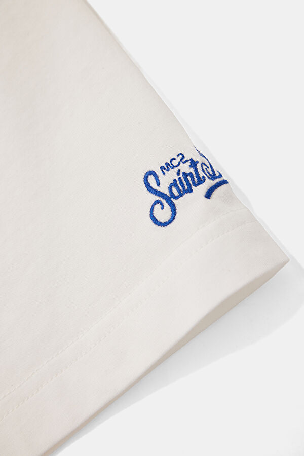 Portofino BBQ King Men's White T-Shirt 4
