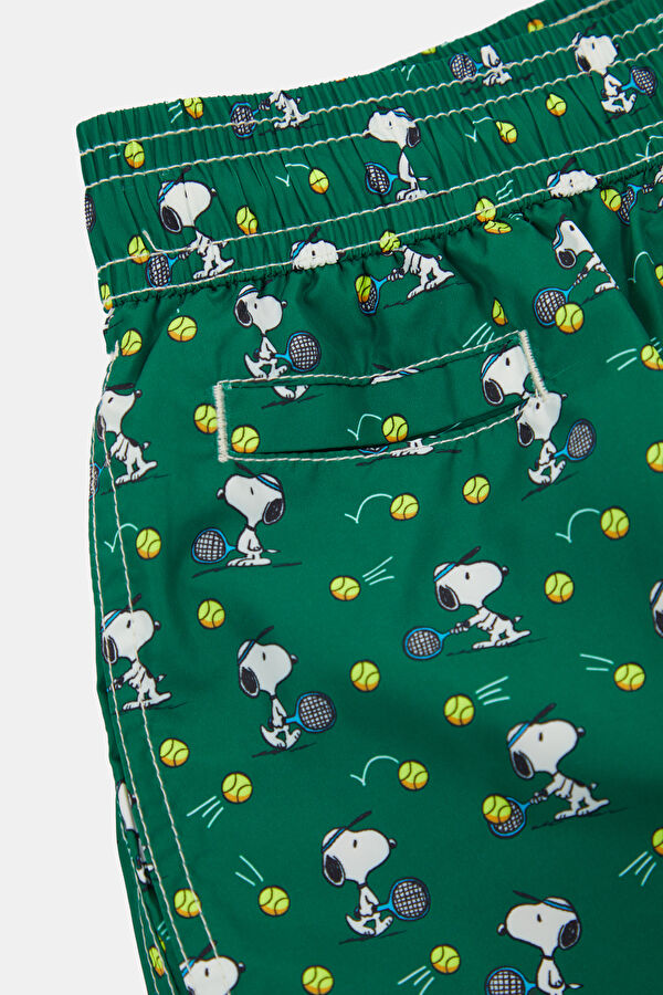 Lighting Micro Fantasy Snoopy Tennis Yeşil Erkek Mayo 4