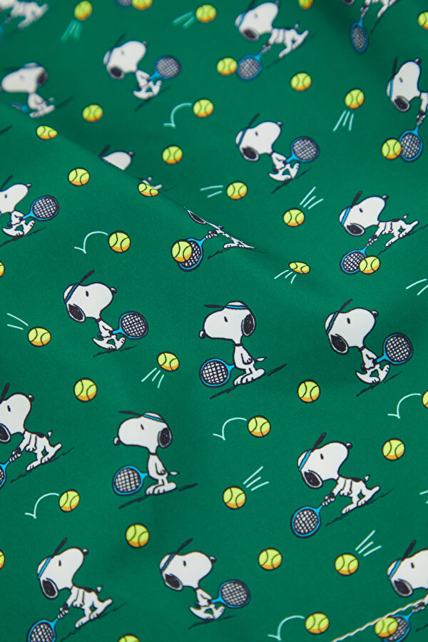 Lighting Micro Fantasy Snoopy Tennis Yeşil Erkek Mayo 5