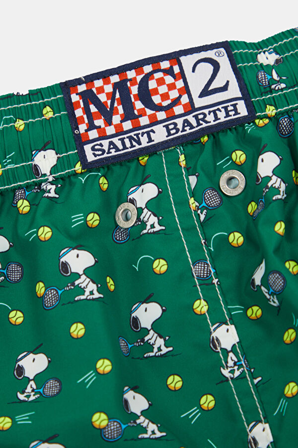 Lighting Micro Fantasy Snoopy Tennis Yeşil Erkek Mayo 6