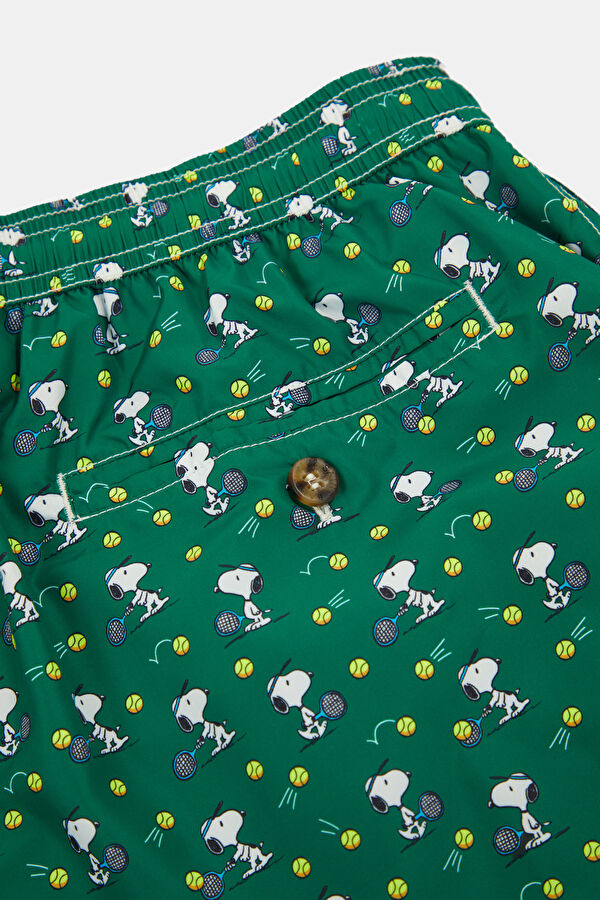 Lighting Micro Fantasy Snoopy Tennis Yeşil Erkek Mayo 7