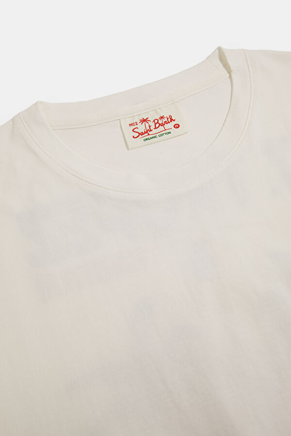 Portland St Tropez Summer Men's White T-Shirt 3