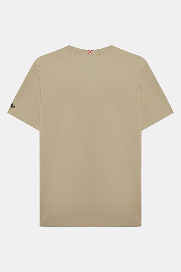 Portofino Nine Wine Men's White T-Shirt 2