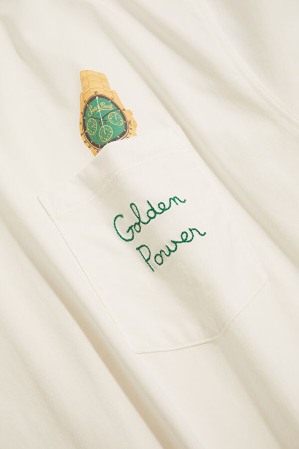Austin Golden Power Erkek Beyaz T-Shirt 4