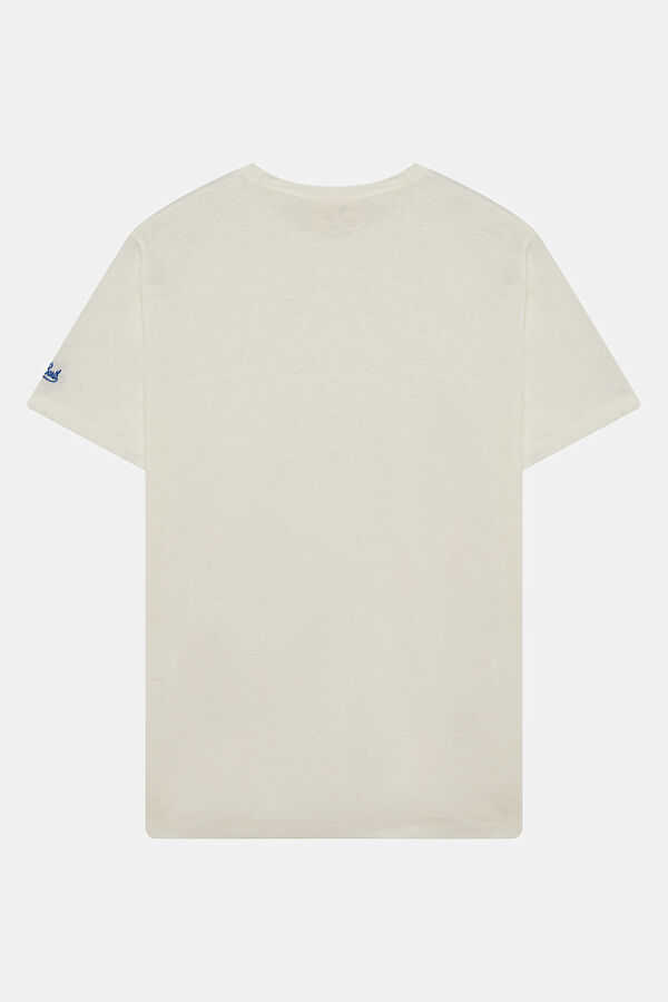 Ecstasea Hot Sailor Erkek Beyaz T-Shirt 2