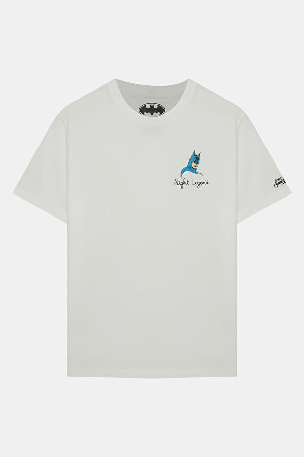 Portofino Batman Night Men's White T-Shirt