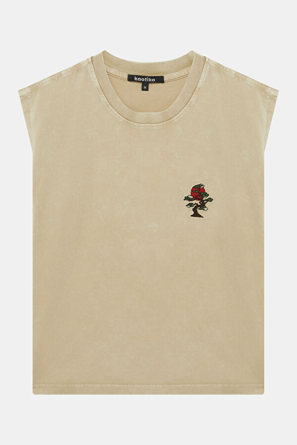 Cream Men's Tank Top