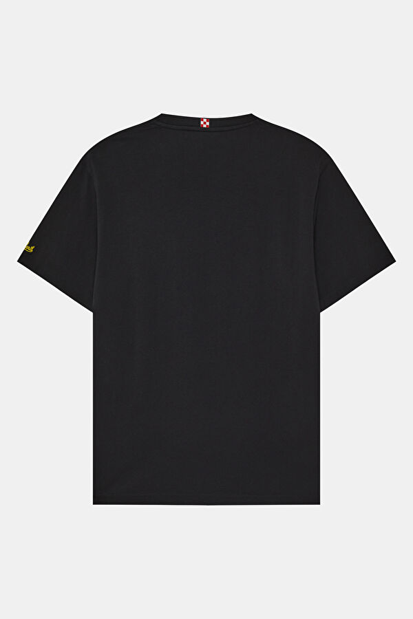 Portofino Shots Stocks Men's Black T-Shirt 2