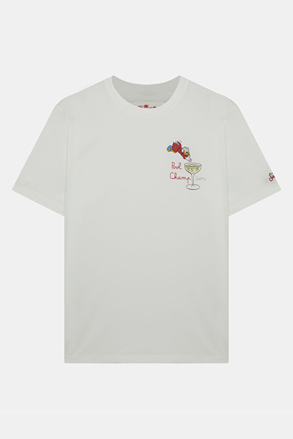 Portofino Scrooge Champion Men's White T-Shirt