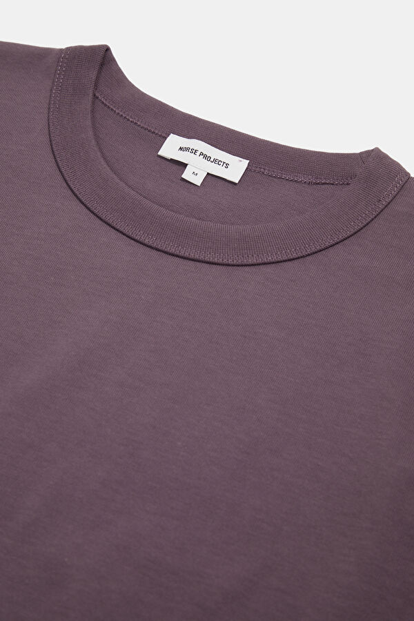 Relax Fit Purple Crew Neck Printed Men's T-Shirt 3