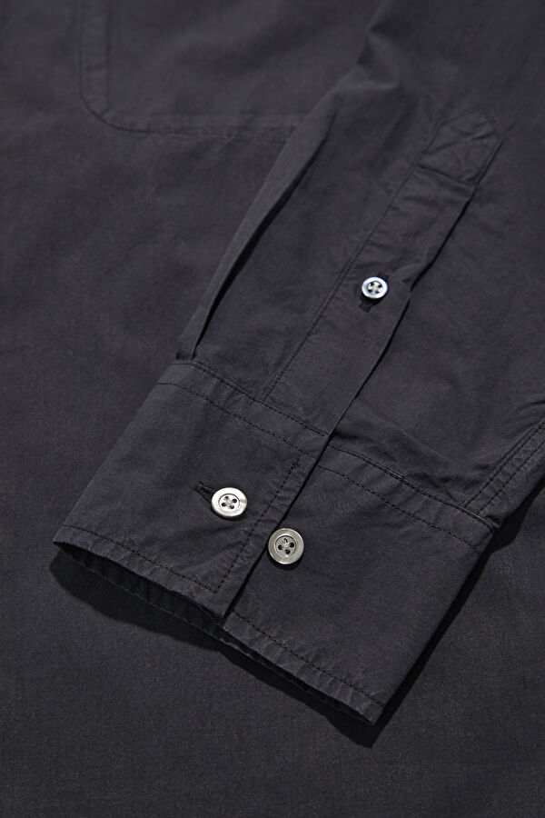 Relax Fit Navy Men's Shirt 5