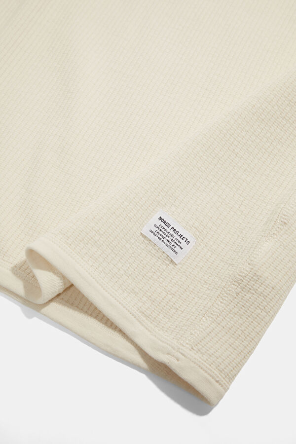 Relax Fit Ecru Crew Neck Men's T-Shirt 4