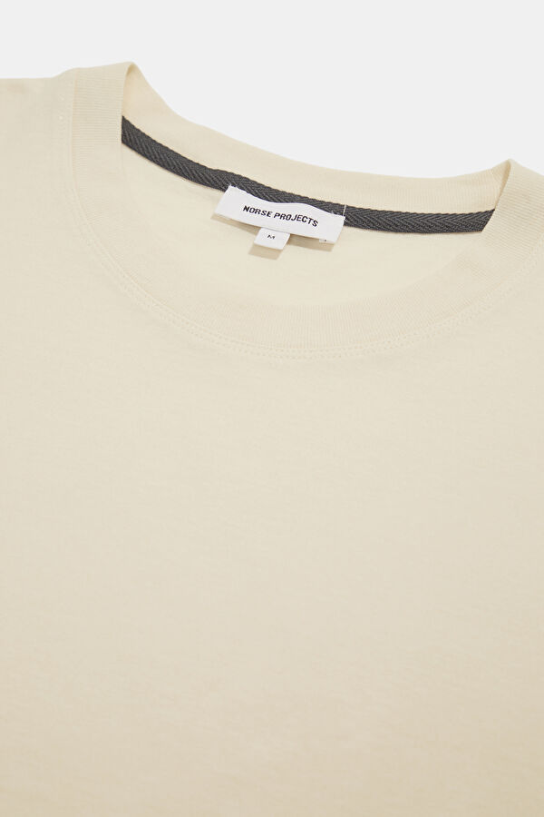 Relax Fit Ecru Crew Neck Men's T-Shirt 3