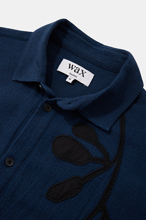 Navy Blue Zip-Up Men's Jacket 3