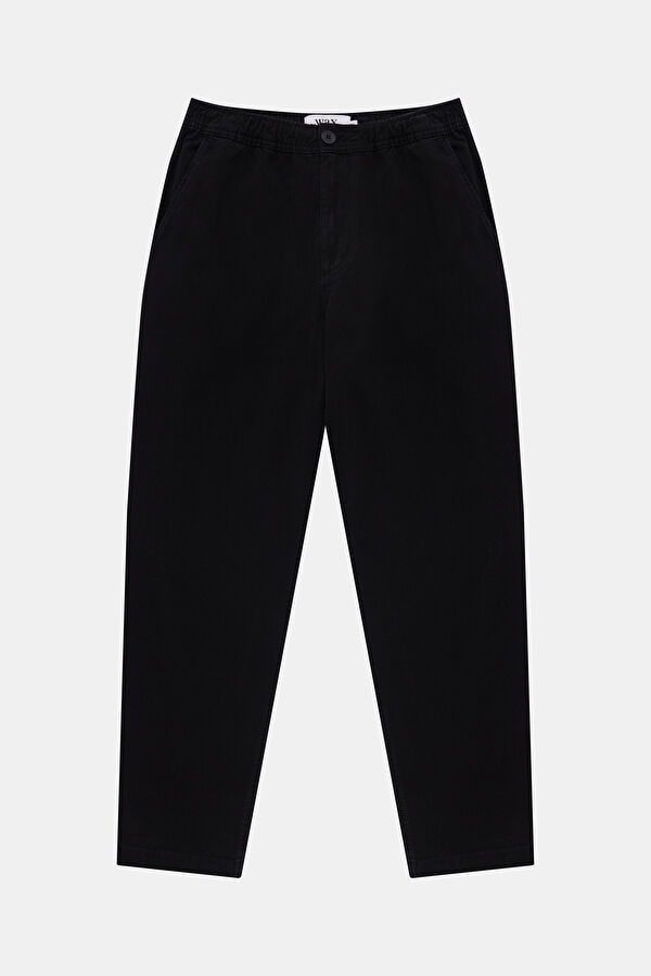 Relax Fit Black Tapered Fit Men's Pants