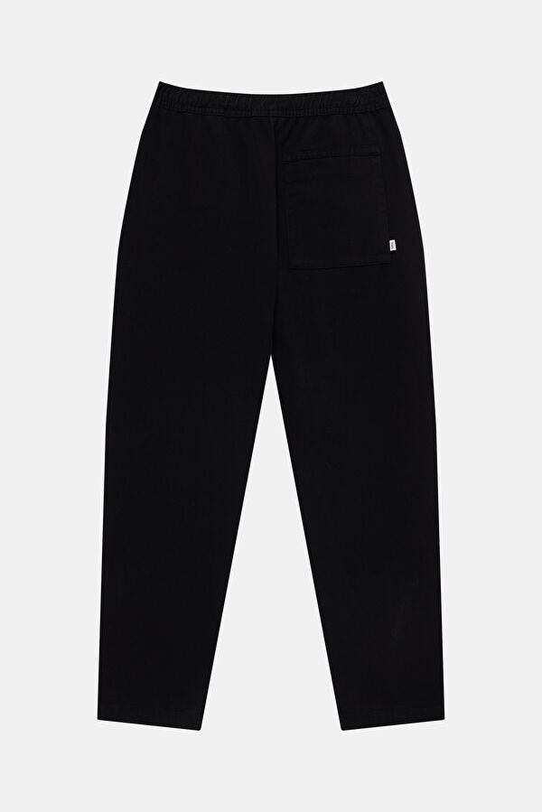 Relax Fit Black Tapered Fit Men's Pants 2