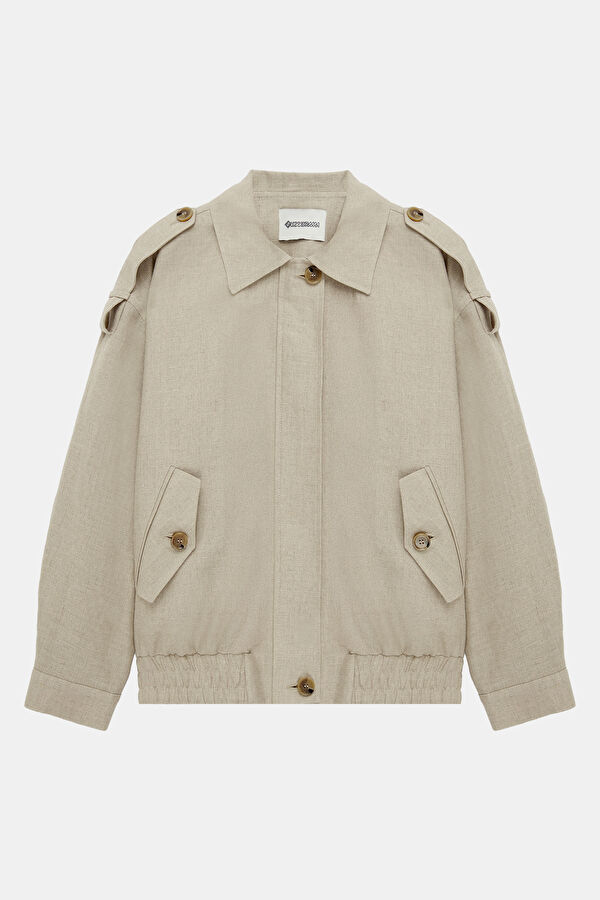 Mink Linen Women's Jacket 4