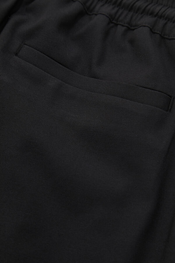 Siyah Straight Erkek Pantolon 4