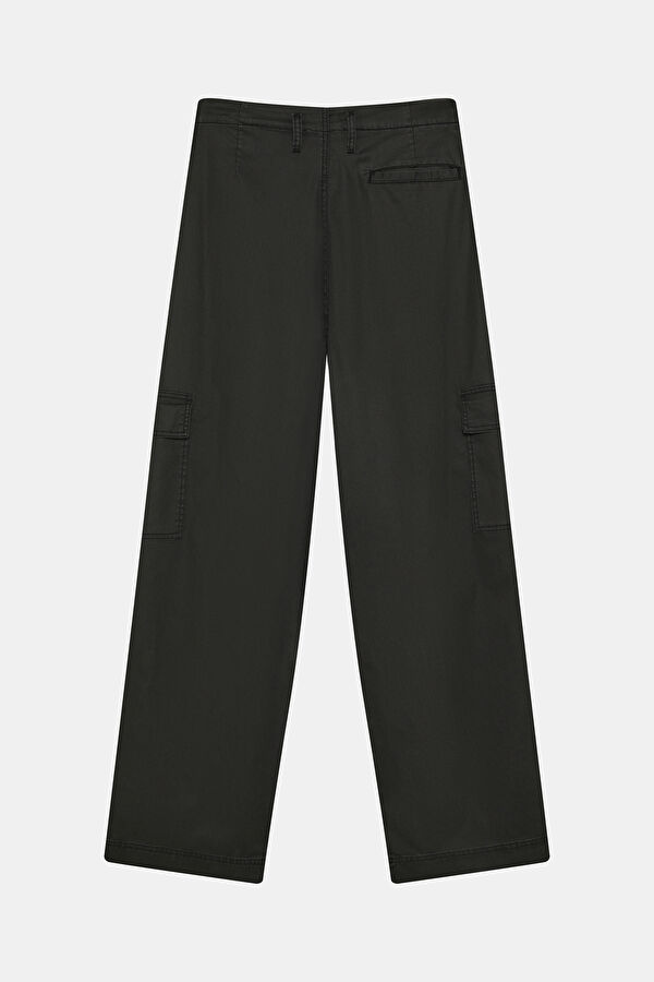 Siyah Wide Leg Erkek Pantolon 2
