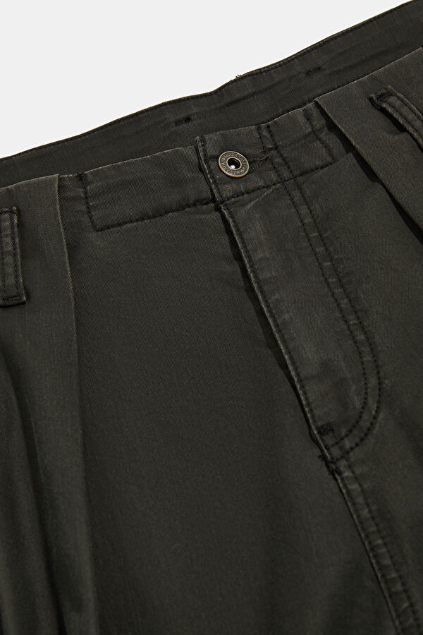Siyah Wide Leg Erkek Pantolon 3