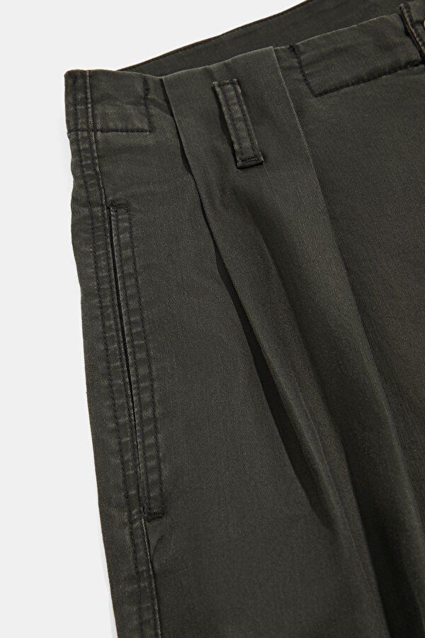 Siyah Wide Leg Erkek Pantolon 4