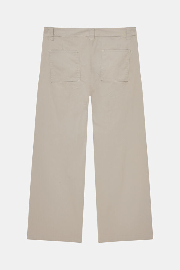 Men's Wide Leg Trousers with Stone Embellishments 2