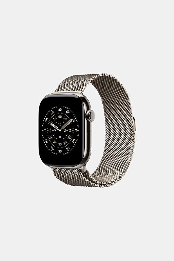 Watch 46mm Natural Milano Loop M/L MGJ34ZM/A 2