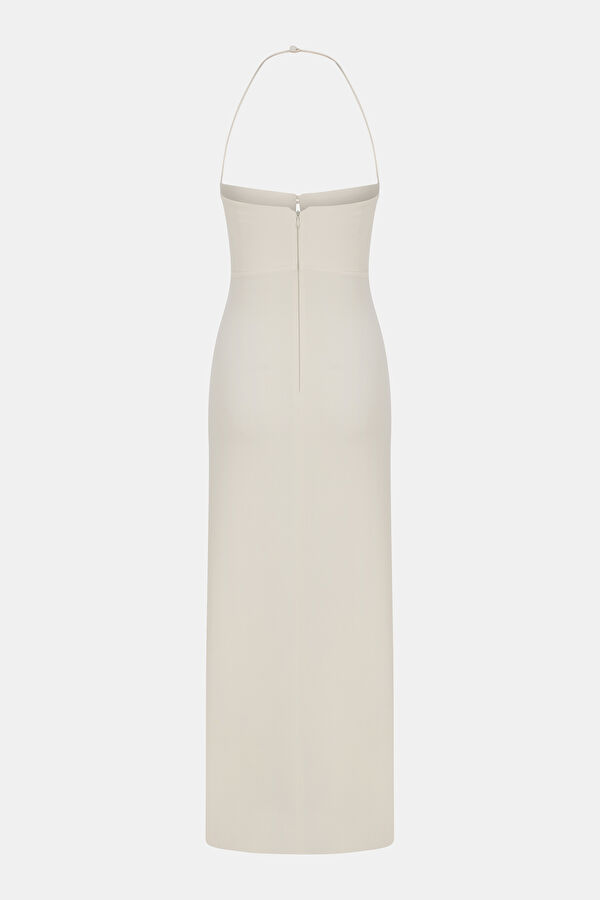 Off-white maxi women's dress 2