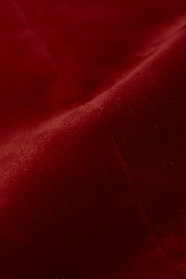Red Buttoned Women's Jacket 5
