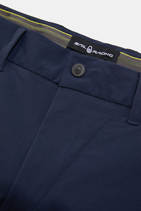 Navy Blue Straight Leg Men's Trousers 3